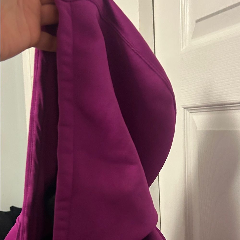 Under Armour Purple ColdGear Hoodie medium - Picture 6 of 7
